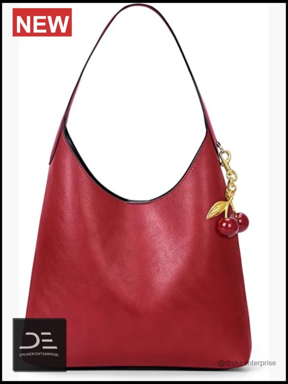 Faux Suede Hobo Bag Vegan Leather Shoulder Bag Tote Medium Slouchy Designer